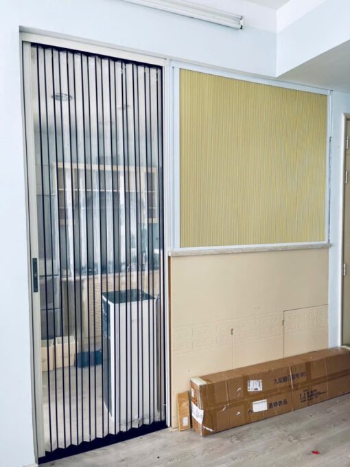Cửa xếp lá nhựa 5
