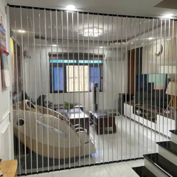 Cửa xếp lá nhựa 6