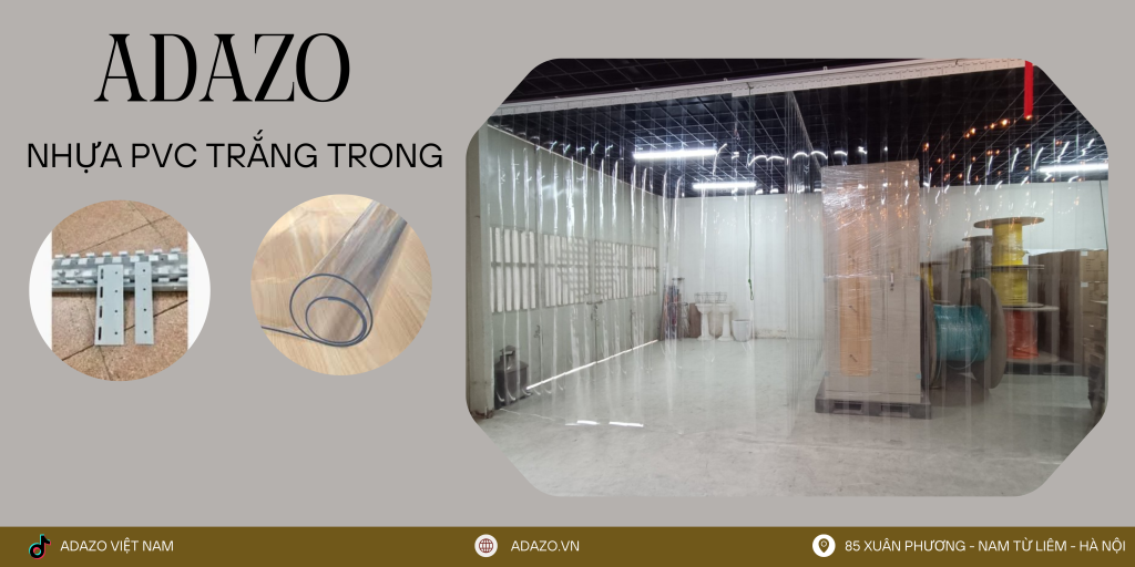 Màng Nhựa PVC Trắng Trong
