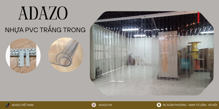 Màng Nhựa PVC Trắng Trong